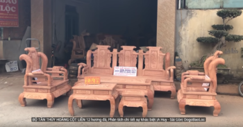 Video Phân Tích Bộ Tần Thủy Hoàng Hương Đá Cột Liền