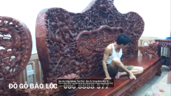 video bo ban ghe cuu long bat tien go huong lao