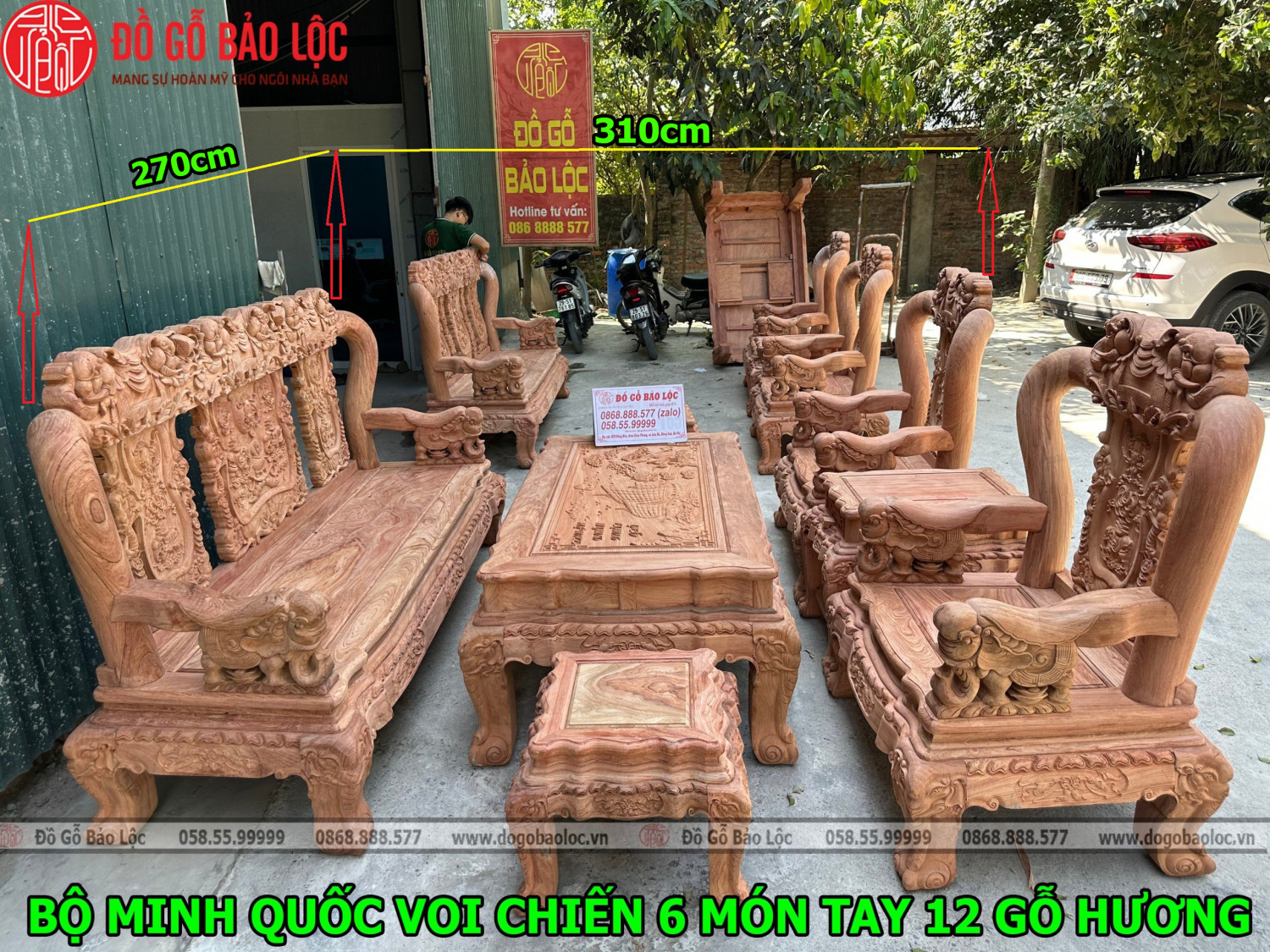 bo minh quoc voi chien 6 mon tay 12 go huong da mau 3 vach dogobaoloc 3 1