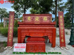 Án Gian Chân Vuông 16 Mẫu Triện Sen Gỗ Hương Đá an gian chan vuong 16 go huong da dogobaoloc 2 1