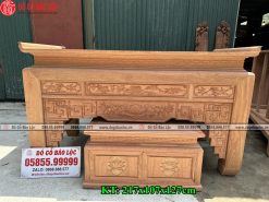 Án Gian Chân Vuông 16 Mẫu Triện Sen Gỗ Hương Đá an gian chan vuong 16 go huong da dogobaoloc 4