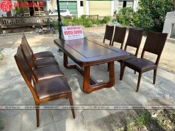 bo ban ghe an mau hien dai go huong da 8 ghe boc dem dogobaoloc 6