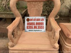 Bộ Minh Quốc Triện Gỗ Hương Lào 6 Món Tay 10 - Mẫu Vách Trơn bo minh quoc trien go huong lao 6 mon tay 10 mau vach tron dogobaoloc 2 1