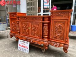 ke tivi cot nho go huong da 1m9 hang duc tay dogobaoloc 3