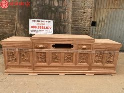 ke tivi mo 3 cuc dong tien go huong da 2m5 mau duc tay 5