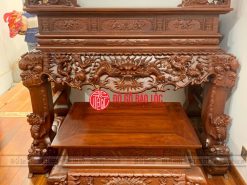 Sập Thờ Tứ Linh Gỗ Gụ Chân 18 sap tho tu linh go gu chan 18 dogobaoloc 2 1