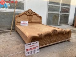 mau giuong hong tri vach tram mai go go 1m6 x 2m dogobaoloc 4