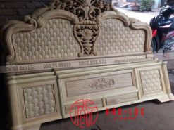 mau giuong hong tri vach tram mai go go 1m6 x 2m duoi thang dogobaoloc 2