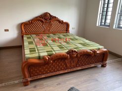 mau giuong hong tri vach tram mai go huong da dogobaoloc 3