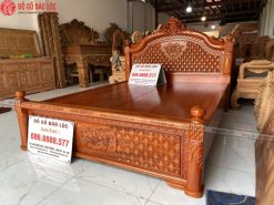 mau giuong ngu vom vach tram mai go huong da 1m6 x 2m dogobaoloc 4