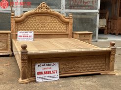 Mẫu Giường Vòm Trám Mai Gỗ Gõ 1m8 x 2m mau giuong vom tram mai go go 1m8 x 2m dogobaoloc 4