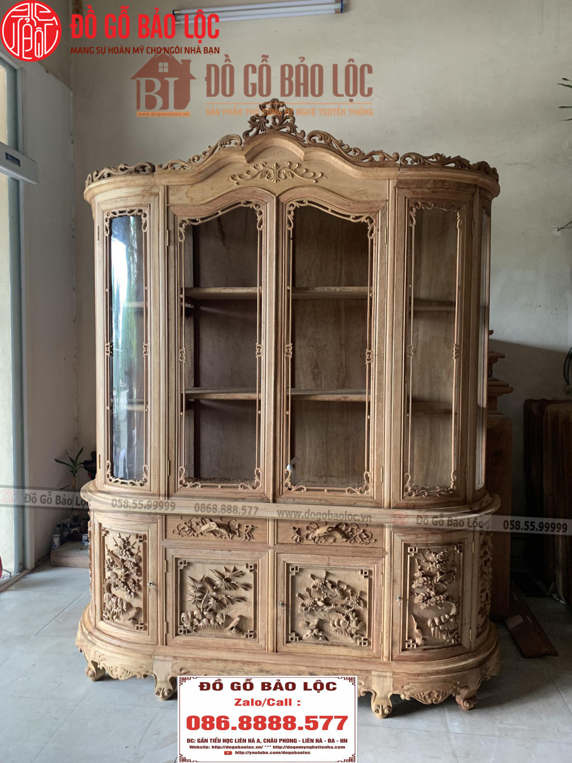 tu ruou mau 4 canh go gu lao 1m97 hang duc tay vip moc dogobaoloc 3 1