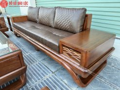 Bộ Sofa Chân Thuyền 5 Món Gỗ Hương Đá - Mẫu Ngăn Kéo Sóng bo sofa chan thuyen 5 mon go huong da mau ngan keo song dogobaoloc 3 2