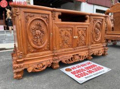 Kệ Tivi Mẫu Luois Hoa Hồng 1m7 Gỗ Hương Đá ke tivi mau luois hoa hong 1m7 go huong da dogobaoloc 6