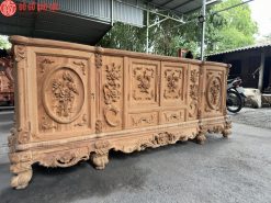 ke tivi mau luois hoa hong 2m2 go huong da moc dogobaoloc 7