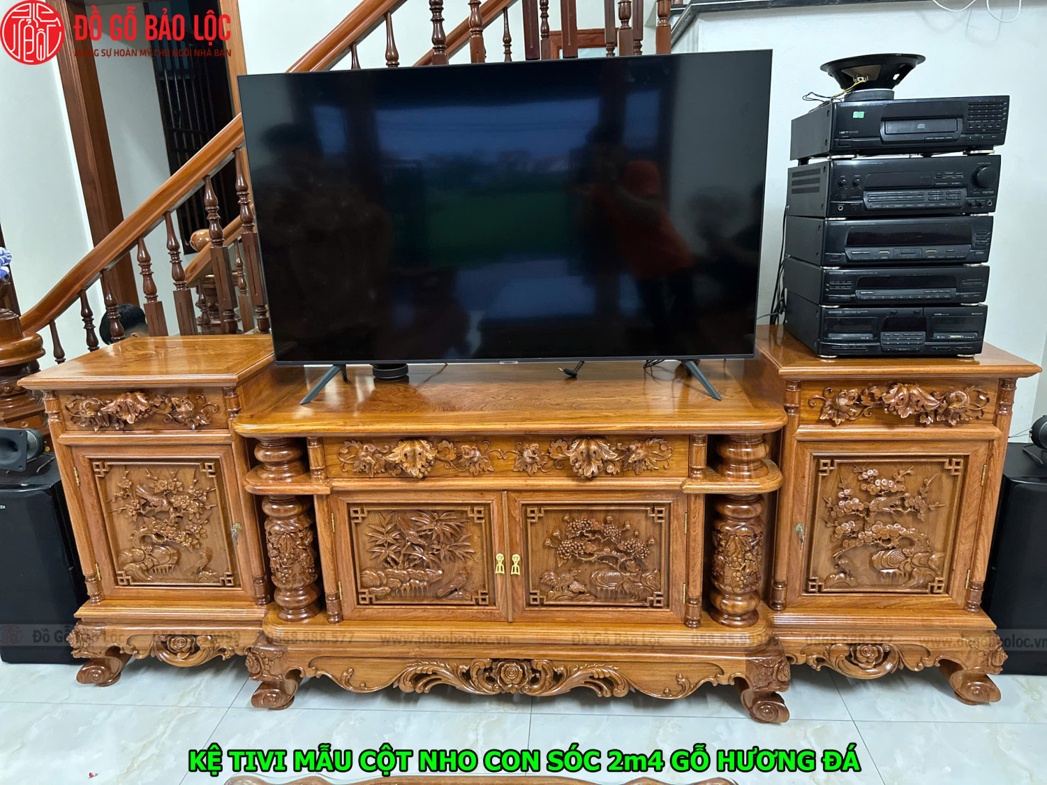 Bàn Giao Combo nội thất phòng khách cho chú Dư ở Hải Dương