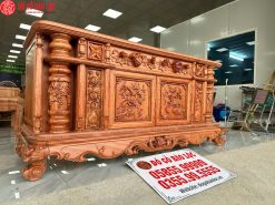 ke tivi mau cot nho con soc 1m7 go huong da hang dat dogobaoloc 2