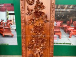 Bức Tranh Tứ Quý 42x127x5cm Gỗ Hương Đá buc tranh tu quy 42x127x5cm go huong da dogobaoloc 4