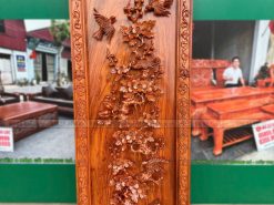 Bức Tranh Tứ Quý 42x127x5cm Gỗ Hương Đá buc tranh tu quy 42x127x5cm go huong da dogobaoloc 5